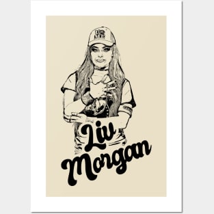 Liv Morgan Classic Style Posters and Art